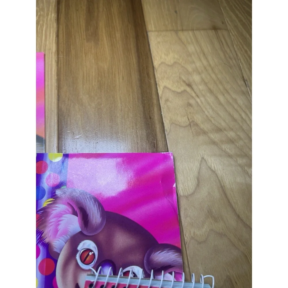 Vtg Fantastic World Lisa Frank Koala Folder & Notebook 1990 Excellent Condition